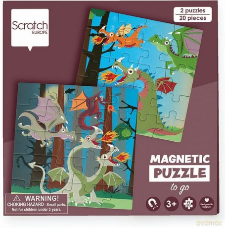 Scratch Europe - Magnetic puzzle book - (466181160) [PUZZLE]