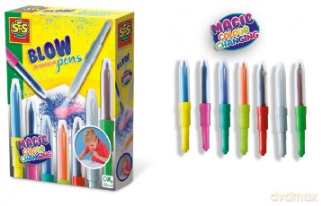 SES Creative - Blow Pens - Airbrush Magic Colours - (S00283)