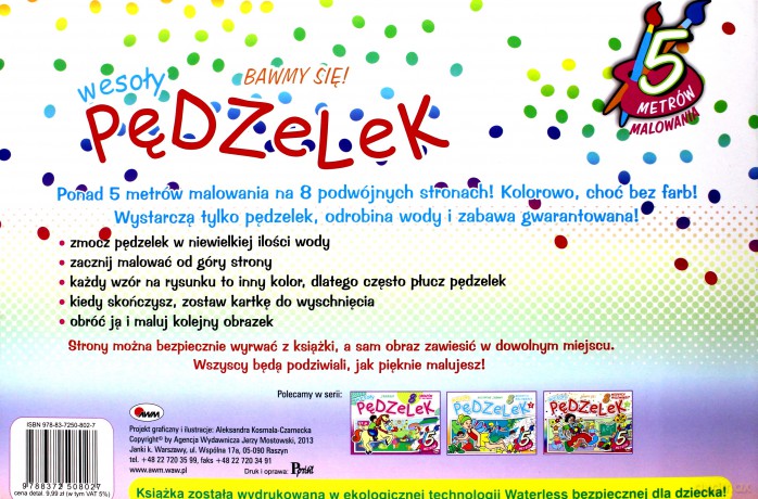 Wesoły Pędzelek 3 [KSIĄŻKA]