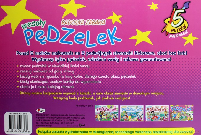 Wesoły Pędzelek 4 Radosna Zabawa [KSIĄŻKA]