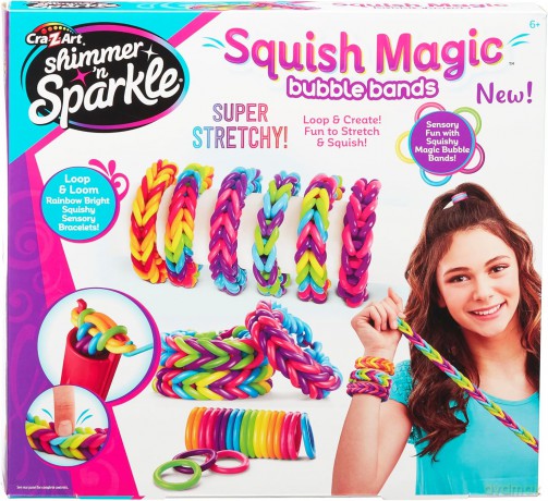 SHIMMER'N SPARKLE ZESTAW DO ROBIENIA BRANSOLETEK BUBBLE BANDS 17343