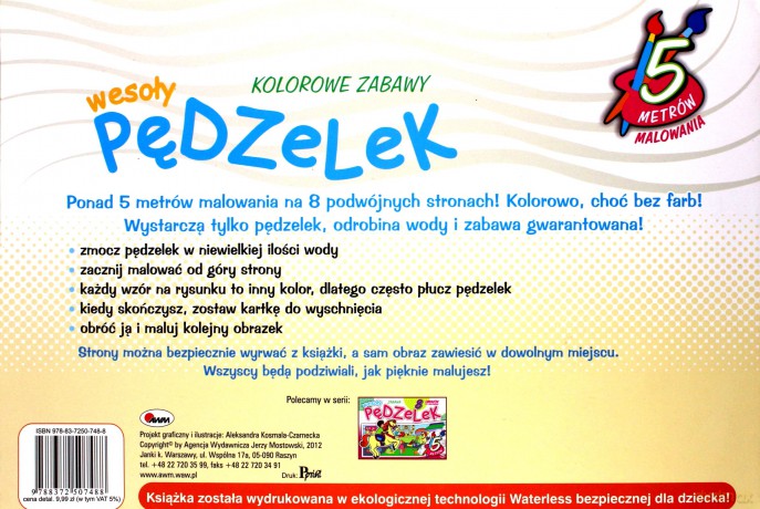 Wesoły Pędzelek 8 [KSIĄŻKA]