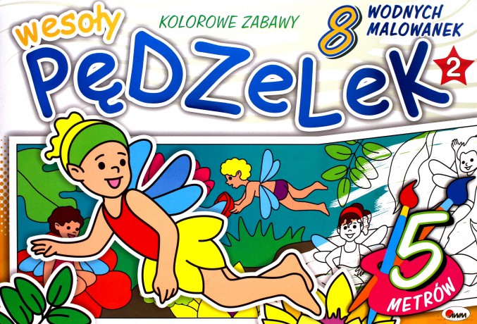 Wesoły Pędzelek 8 [KSIĄŻKA]