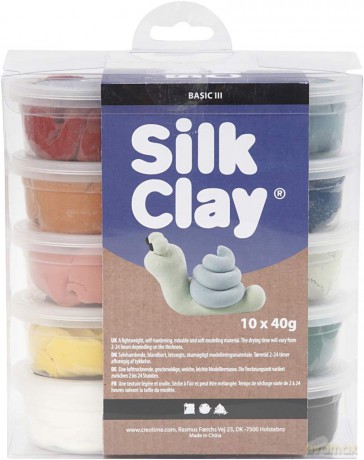 Silk Clay - Dusty Colours 10 x 40 g (79154)