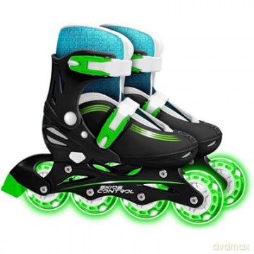Skids Control - INLINERS w/light. Adjustable 5-9 years (60226)