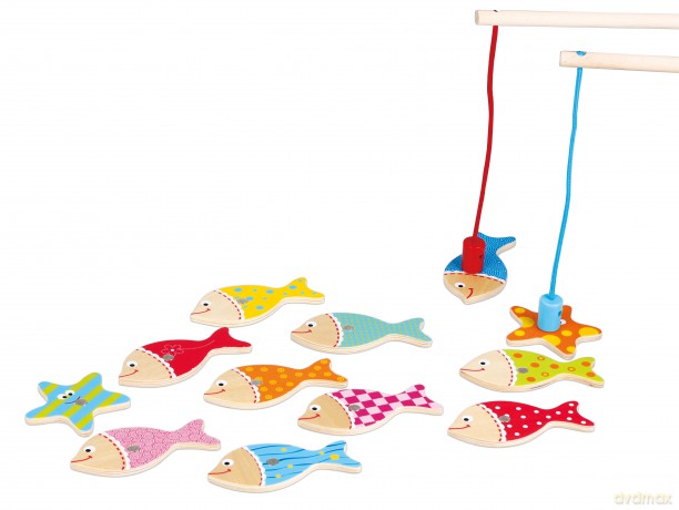 Small Wood - Magnetic Fishing Game (L20044)