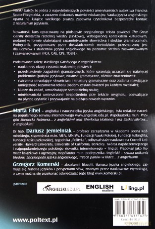 Wielki Gatsby Z Angielskim [KSIĄŻKA]
