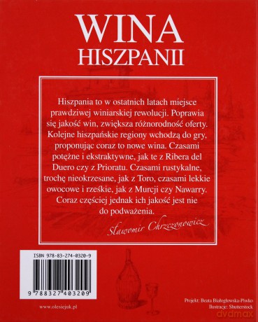 Wina Hiszpanii (TW) - Sławomir Chrzczonowicz [KSIĄŻKA]
