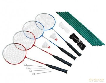 Spring Summer - Badminton set 4 players incl. net (302242)