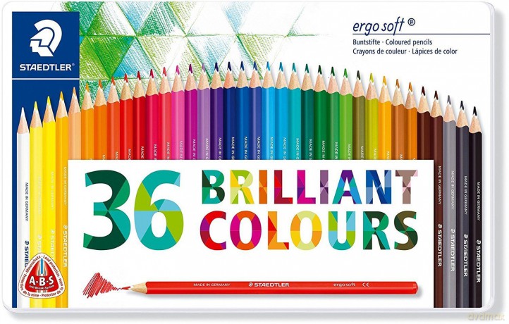 Staedtler - Coloured pencil ergosoft 36 pcs (157 M36)