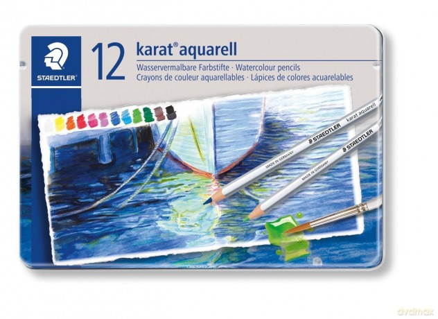 Staedtler - Karat aquarell watercolour pencil, 12 pcs