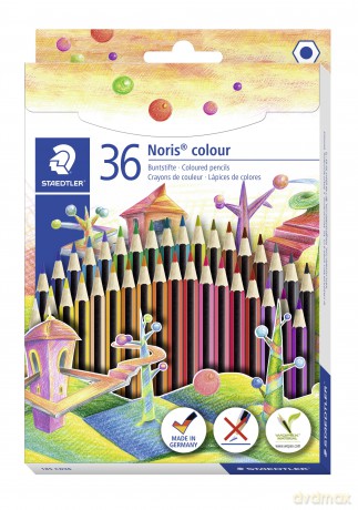 Staedtler - Noris Color Colouring Pencil, 36 pc (185 CD36)