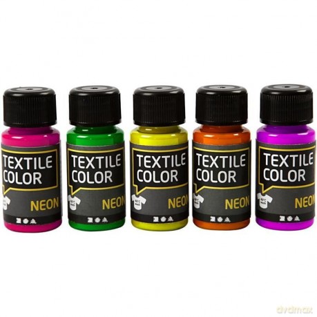 Textile Color - Neon 5 x 50 ml. (342280)