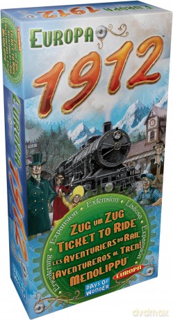 Ticket To Ride - Europe 1912 Expansion Pack (DOW720111)