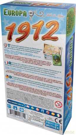 Ticket To Ride - Europe 1912 Expansion Pack (DOW720111)