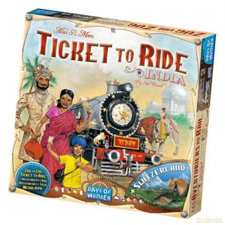 Ticket to Ride - India (DOW720114)