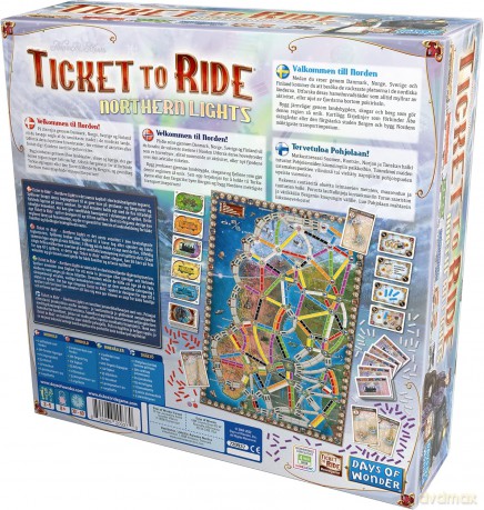 Ticket to Ride: Northern Lights (Nordic) (DOW720937)
