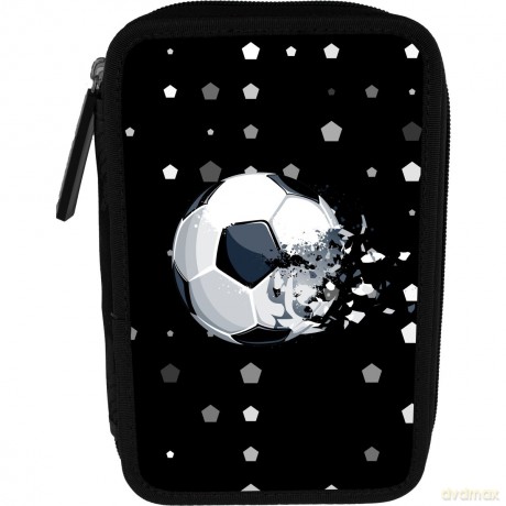 Tinka - Double Pencil Case - Football (8-803711)