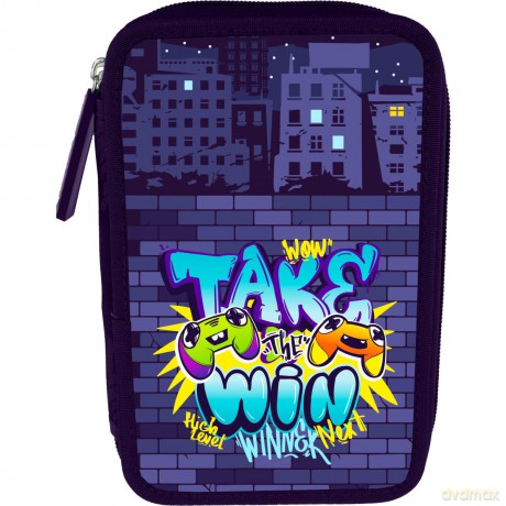 Tinka - Double Pencil Case - Gaming (8-803742)