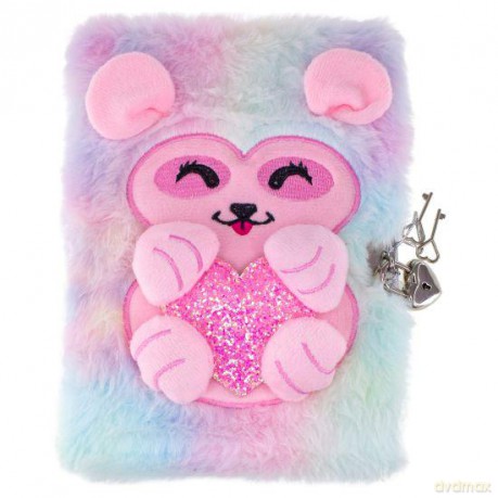 Tinka - Plush Diary with Lock - Fantasy Animal(8-4292)