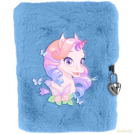 Tinka - Plush Diary with Lock - Pegasus (8-803734)