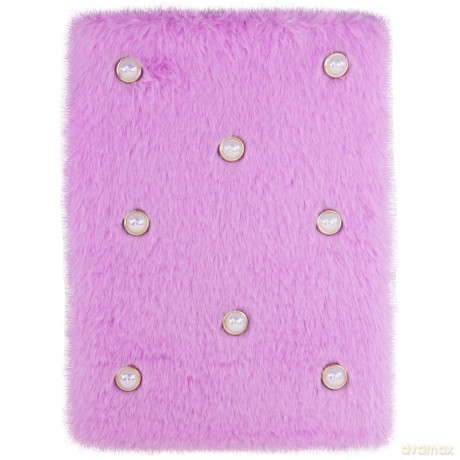 Tinka - Plush Diary with Lock - Purple w. Pears (8-802149)