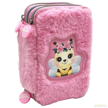 Tinka - Triple Pencilcase - Bee Rosa (8-804205)