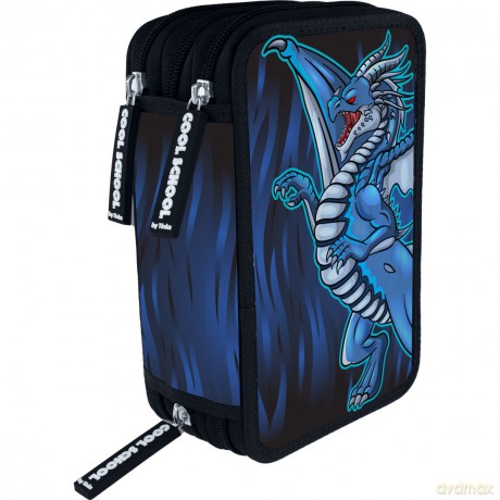 Tinka - Triple Pencilcase - Dragon (8-803708)