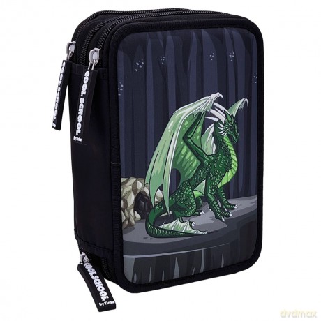 Tinka - Triple Pencilcase - Dragon (8-804208)