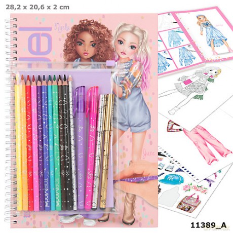 TOPModel - Colouring book - (0411389)