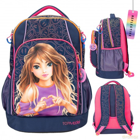 TOPModel - School Backpac NIGHT LIGHT (0412739