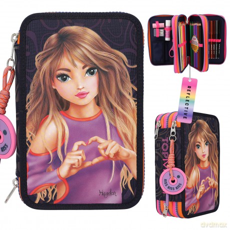 TOPModel - Triple Pencil Case NIGHT LIGHT (0412597)