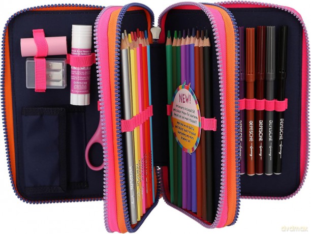 TOPModel - Triple Pencil Case NIGHT LIGHT (0412597)