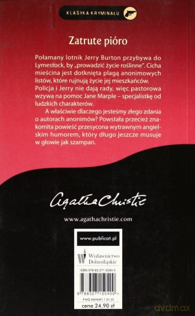 Zatrute Pióro - Agata Christie [KSIĄŻKA]