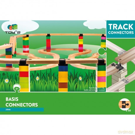 Track Connector - 50 Basis connectors