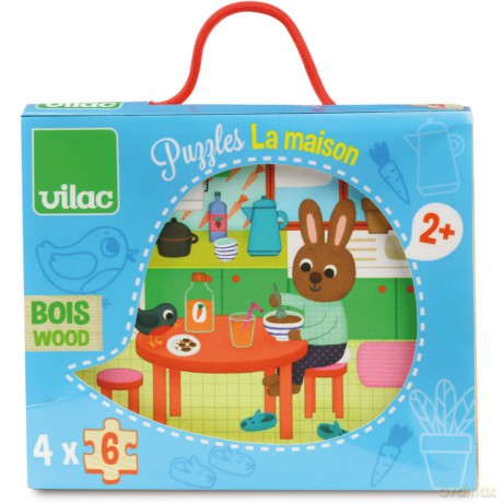 Vilac - House puzzle - (2643) [PUZZLE]