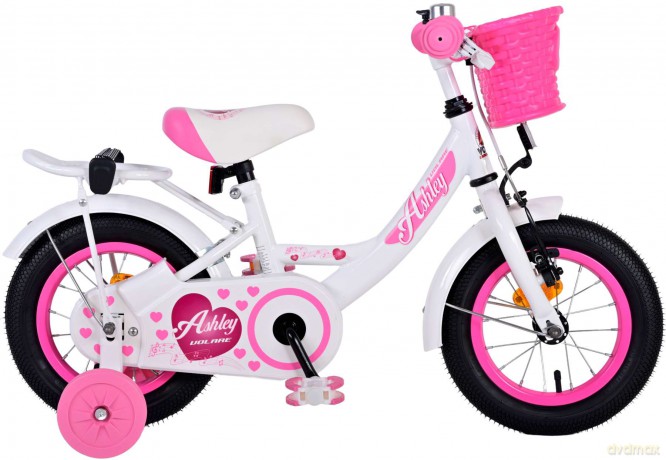 Volare - Children's Bicycle 12 - Ashley White (31230)