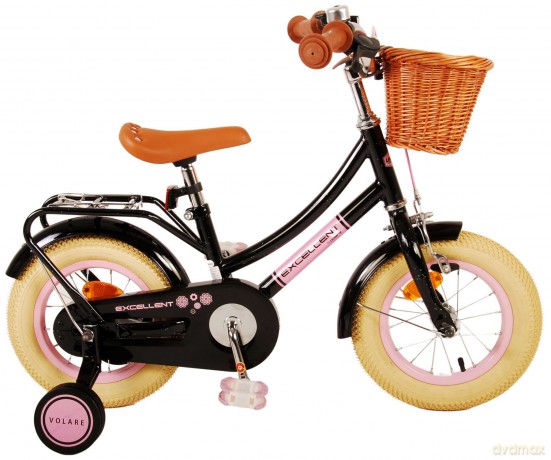 Volare - Children's Bicycle 12 - Excellent Black (21186)