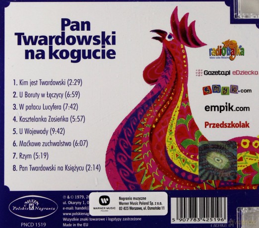 Bajka muzyczna: Pan Twardowski na kogucie [CD]