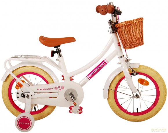 Volare - Children's Bicycle 14 - Excellent White (21149)