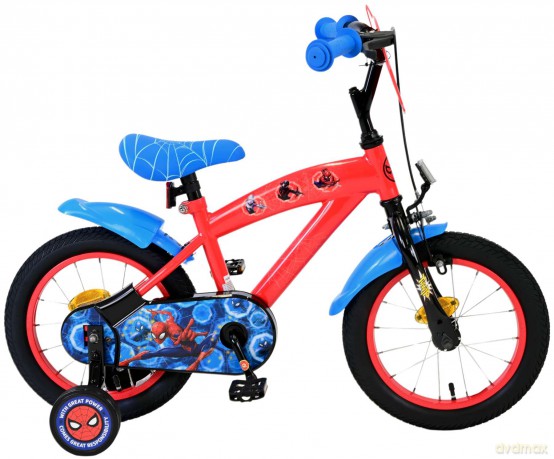 Volare - Childrens Bicycle 14 - Spiderman (21483-SACB)