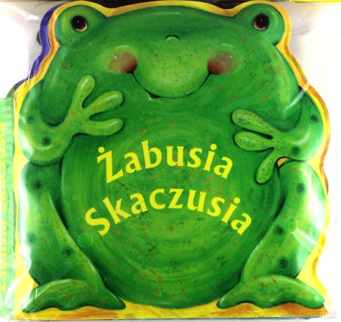 Żabusia Skaczusia Książeczka Kąpielowa [KSIĄŻKA]