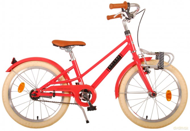 Volare - Children's Bicycle 18 - Melody Pastel Red (21890)