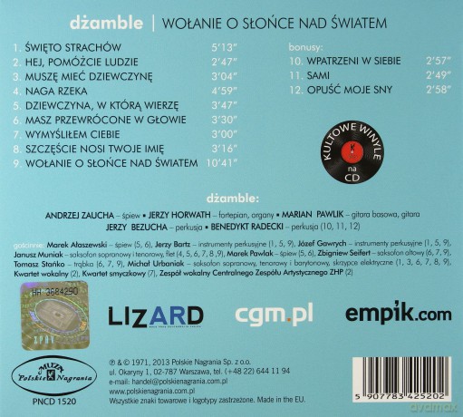 Dżamble: Kultowe winyle na CD (digipack) [CD]