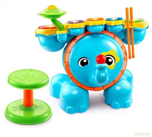 Vtech - Baby Safari Drumset (Danish) (950-196732)
