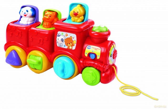Vtech - Baby Train with Pop-up Friends (Danish) (950-151132)