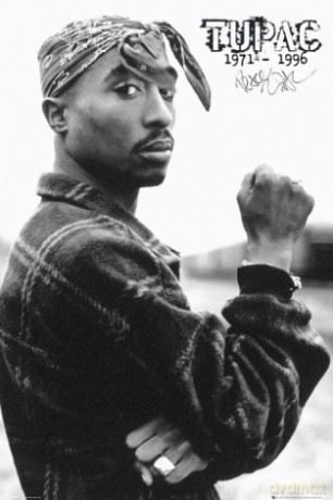 2Pac (Pięść) [PLAKAT]