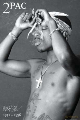 2Pac z Papierosem [PLAKAT]