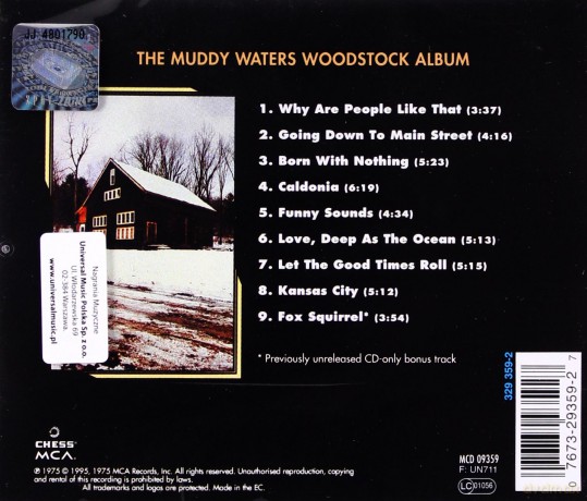 Muddy Waters: The Woodstock Album [CD]