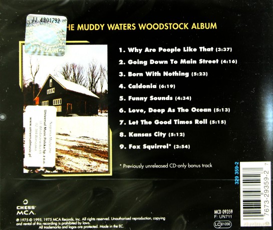 Muddy Waters: The Woodstock Album [CD]